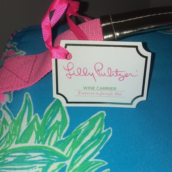 Lilly Pulitzer Bags Lilly Pulitzer Wine Beach Cooler Tote Bag Nwt